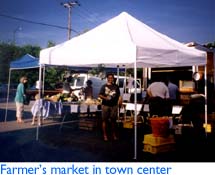 Farmer's Market in Town Center
