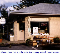 A small business in Riverdale Park
